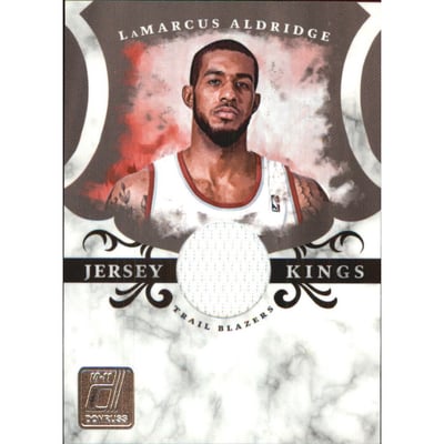 2010-11 Donruss Jersey Kings Materials #19 LaMarcus Aldridge/299