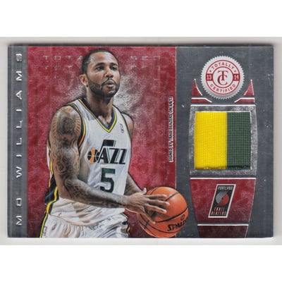 2013-14 Totally Certified Materials Red Prime #10 Mo Williams/25