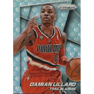 2014-15 Panini Prizm Photo Variations #9 Damian Lillard