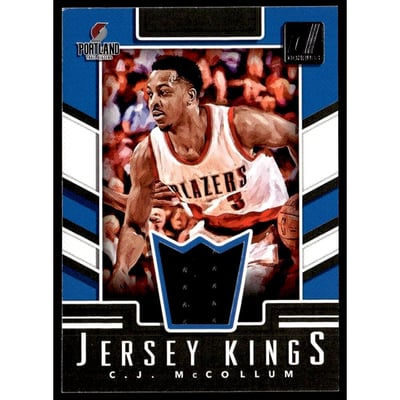 2017-18 Donruss Jersey Kings #3 C.J. McCollum