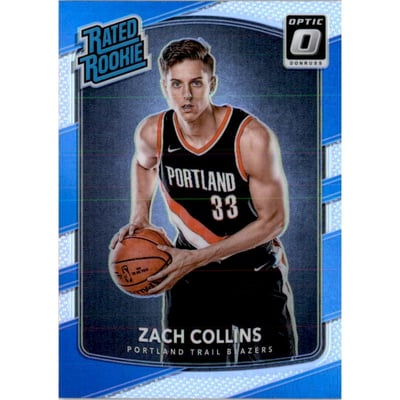 2017-18 Donruss Optic Holo #191 Zach Collins RR