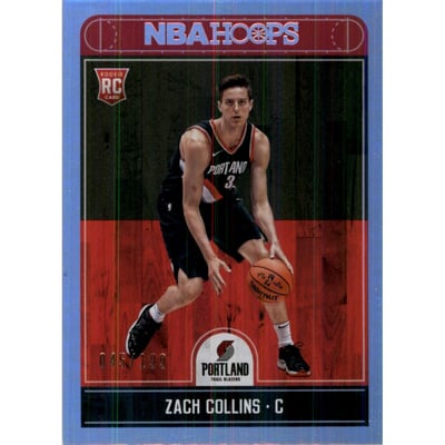 2017-18 Hoops Silver #260 Zach Collins