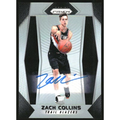 2017-18 Panini Prizm Autographs #144 Zach Collins