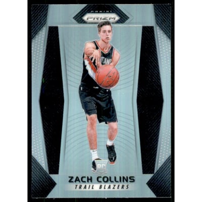 2017-18 Panini Prizm Prizms Silver #144 Zach Collins