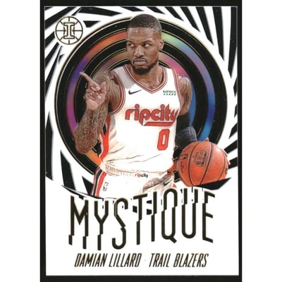 2019-20 Panini Illusions Mystique #18 Damian Lillard