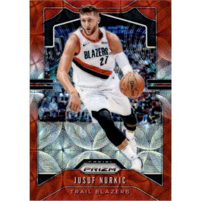 2019-20 Panini Prizm Prizms Choice Red #118 Jusuf Nurkic