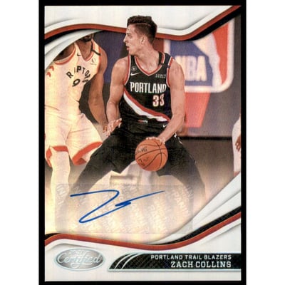 2020-21 Certified Signatures #10 Zach Collins