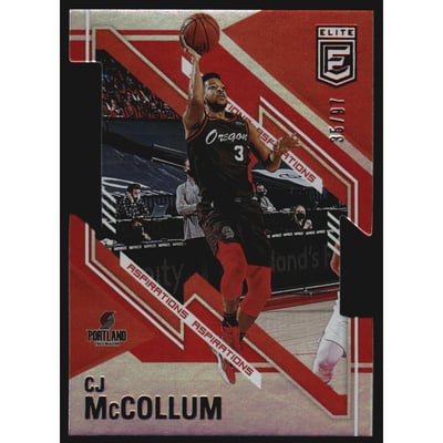 2020-21 Elite Aspirations #42 CJ McCollum/97