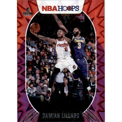 2020-21 Hoops Purple Explosion #101 Damian Lillard
