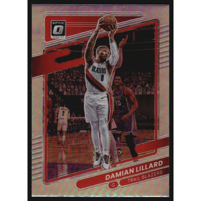 2021-22 Donruss Optic Holo #118 Damian Lillard