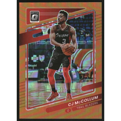 2021-22 Donruss Optic Orange #131 CJ McCollum