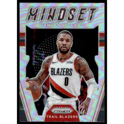 2021-22 Panini Prizm Mindset Prizms Silver #1 Damian Lillard