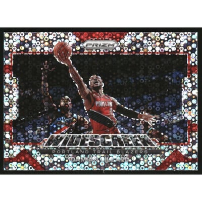 2021-22 Panini Prizm Widescreen Fast Break #6 Damian Lillard