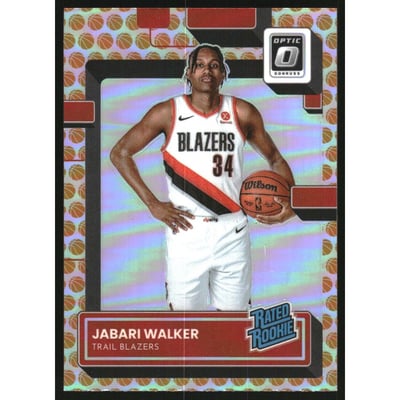 2022-23 Donruss Optic Basketballs Parallel #242 Jabari Walker RR