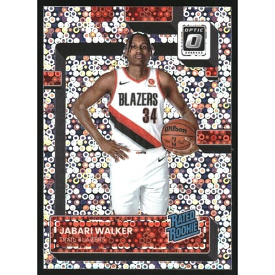 2022-23 Donruss Optic Fast Break Holo #242 Jabari Walker RR