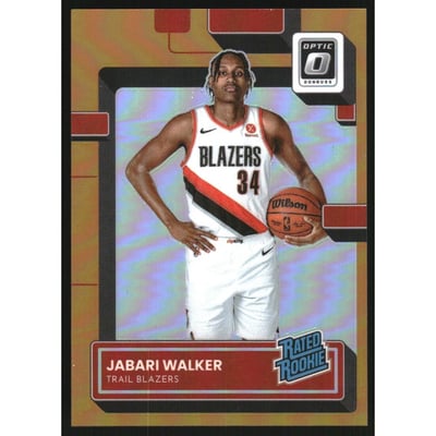 2022-23 Donruss Optic Orange #242 Jabari Walker RR