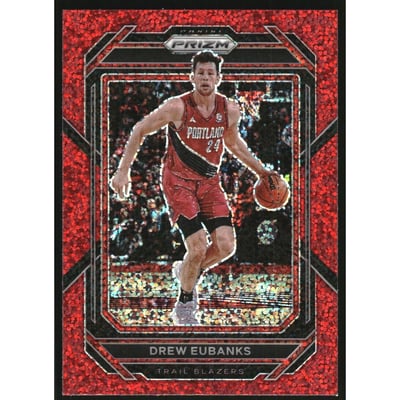 2022-23 Panini Prizm Prizm Red Sparkle #49 Drew Eubanks