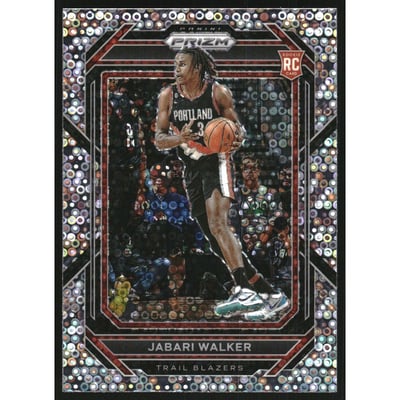 2022-23 Panini Prizm Prizms Fast Break #237 Jabari Walker