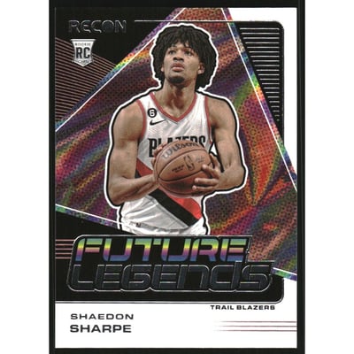 2022-23 Panini Recon Future Legends #8 Shaedon Sharpe