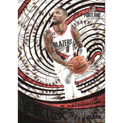 2022-23 Panini Revolution Vortex Asia #17 Damian Lillard