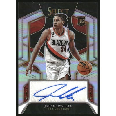 2022-23 Select Rookie Signatures #29 Jabari Walker/249