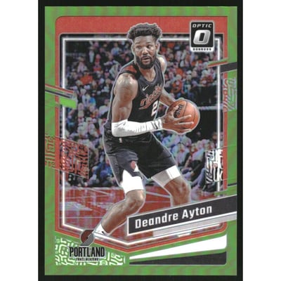 2023-24 Donruss Optic Lime Green #141 Deandre Ayton