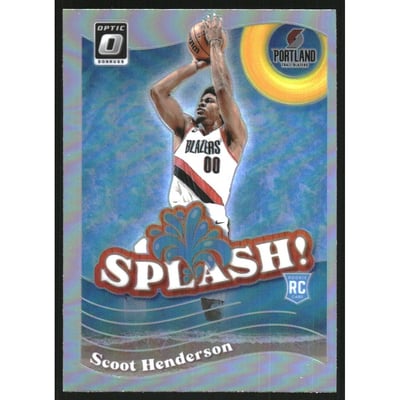 2023-24 Donruss Optic Splash Holo #15 Scoot Henderson