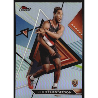 2023-24 Finest Refractors #101 Scoot Henderson UC
