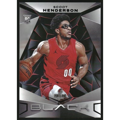 2023-24 Panini Black #90 Scoot Henderson RC
