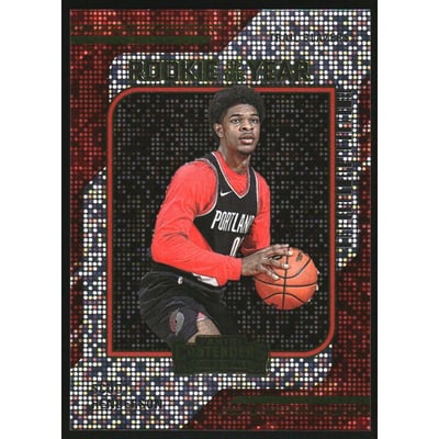 2023-24 Panini Contenders Rookie of the Year Contenders #4 Scoot Henderson