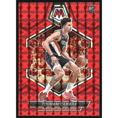 2023-24 Panini Mosaic Mosaic Red #217 Cam Whitmore
