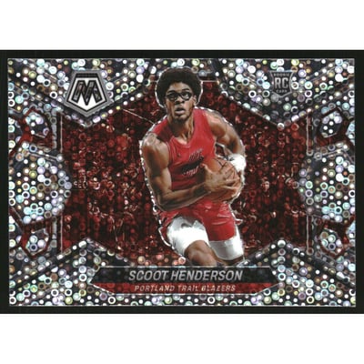 2023-24 Panini Mosaic Rookie Variations Fast Break #216 Scoot Henderson