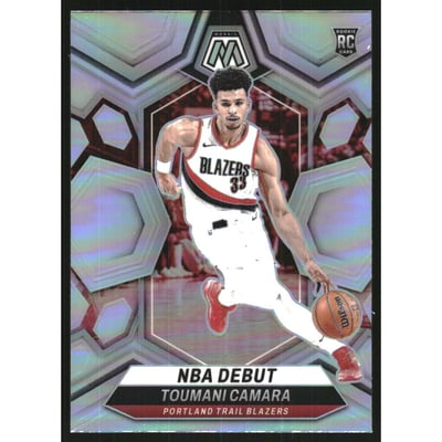 2023-24 Panini Mosaic Silver #270 Toumani Camara/NBA Debut
