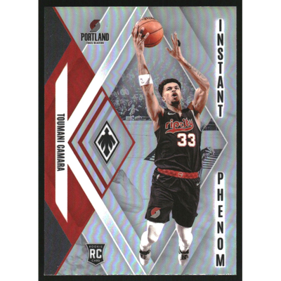 2023-24 Panini Phoenix Instant Phenom Silver #9 Toumani Camara