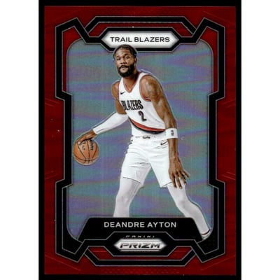 2023-24 Panini Prizm Prizms Red #53 Deandre Ayton