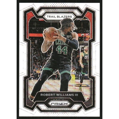 2023-24 Panini Prizm Prizms White Wave #209 Robert Williams III