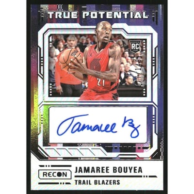 2023-24 Panini Recon True Potential Signatures #8 Jamaree Bouyea/149