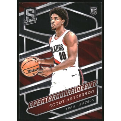 2023-24 Panini Spectra #187 Scoot Henderson SD