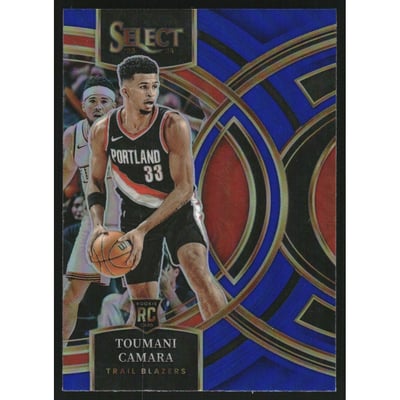 2023-24 Select Prizms Blue #115 Toumani Camara
