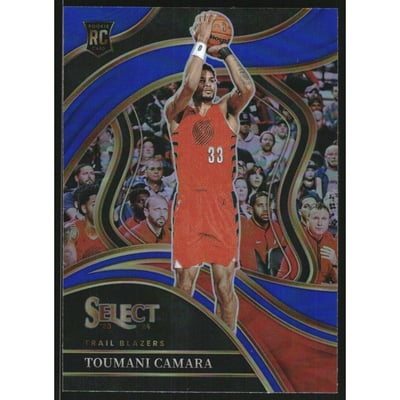 2023-24 Select Prizms Blue #272 Toumani Camara