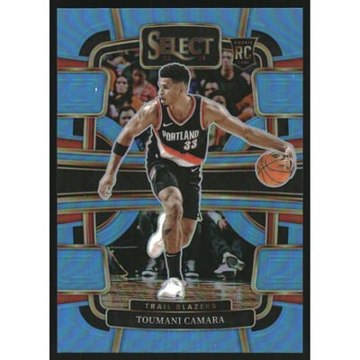 2023-24 Select Prizms Light Blue #81 Toumani Camara