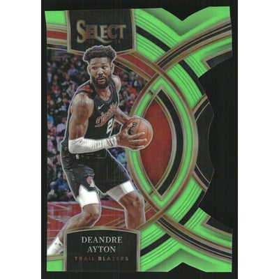 2023-24 Select Prizms Neon Green Die-Cut #190 Deandre Ayton
