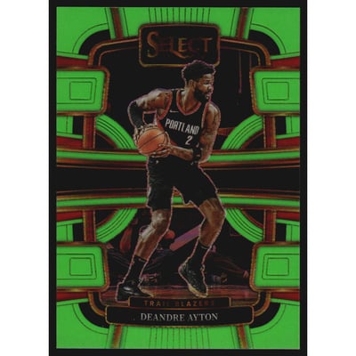 2023-24 Select Prizms Neon Green #11 Deandre Ayton