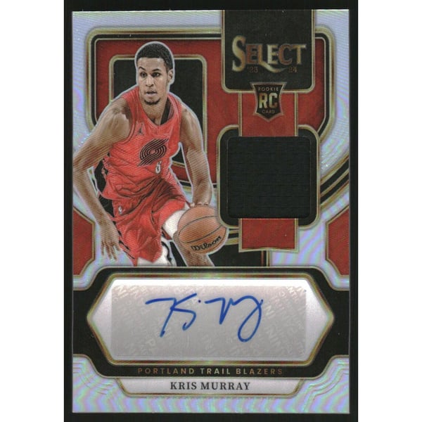 2023-24 Select Rookie Jersey Autographs #11 Kris Murray