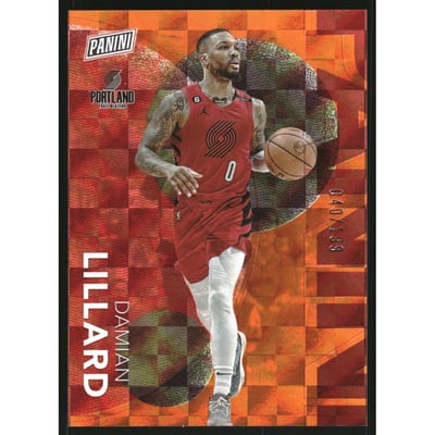 2023 Panini National Convention Orange #42 Damian Lillard
