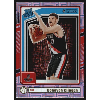 2024-25 Donruss Choice #223 Donovan Clingan RR