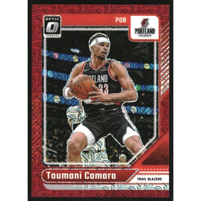 2024-25 Donruss Optic Choice Red #113 Toumani Camara