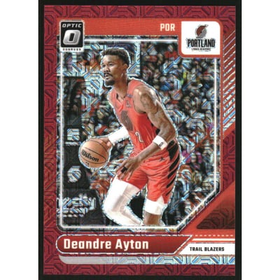 2024-25 Donruss Optic Choice Red #37 Deandre Ayton