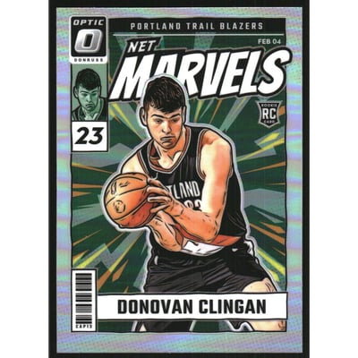2024-25 Donruss Optic Net Marvels Holo #11 Donovan Clingan