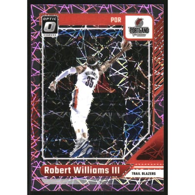 2024-25 Donruss Optic Pink Velocity #139 Robert Williams III